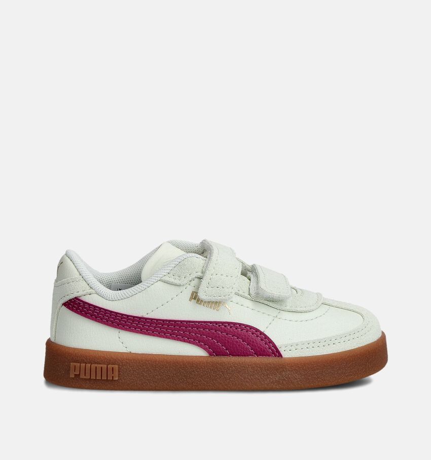 Puma Club II Era Baskets basses en Vert/Bordeaux