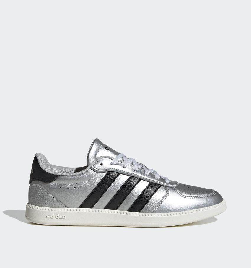 adidas Breaknet Sleek Zilveren/Zwarte Sneakers