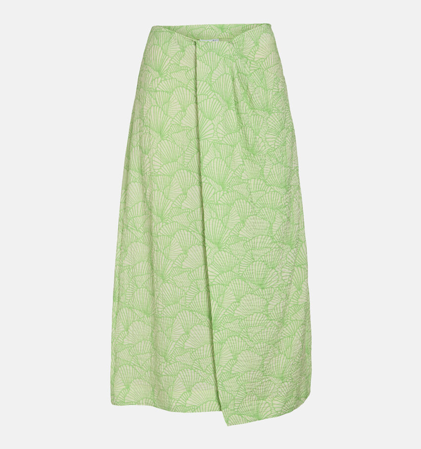 Vila Limia Lona Groene Midi Rok