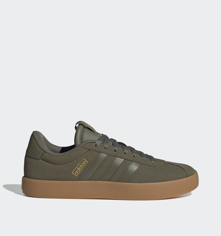 adidas VL Court 3.0 Kaki Groene Sneaker