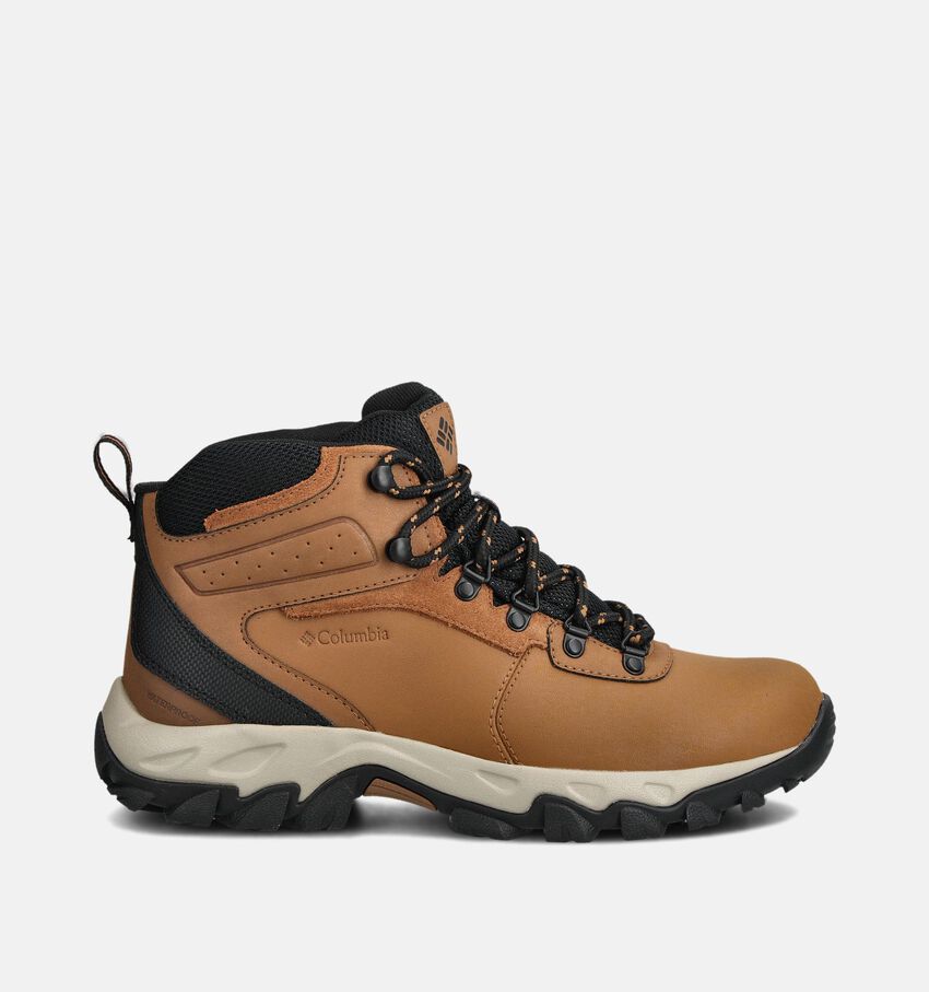 Columbia Newton Ridge Plus II Waterproof Chaussures de randonnée en Cognac