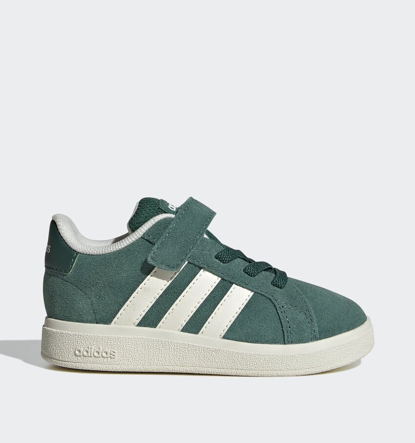 adidas Grand Court 00s Groene Sneakers met Witte Strepen