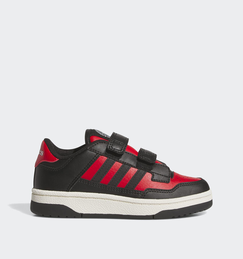 adidas RAPID COURT CF Zwart/Rode Sneakers