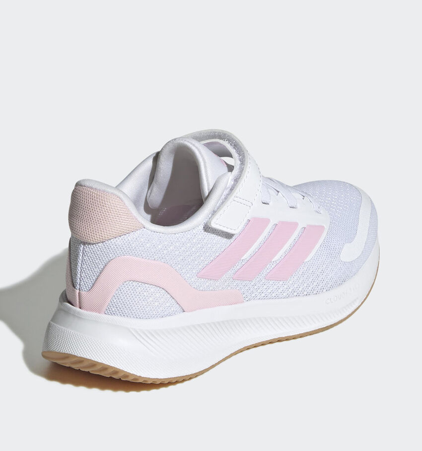 adidas RunFalcon 5 Witte/Roze Sneakers