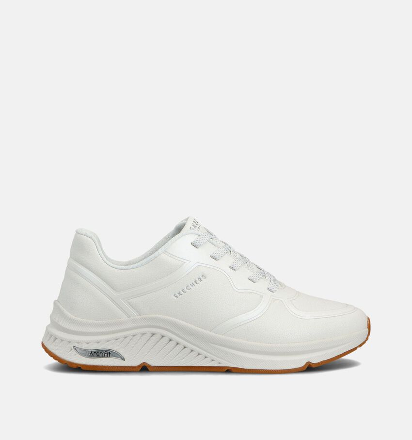 Skechers ARCH FIT S-MILES MILE MAKER Witte Sneakers