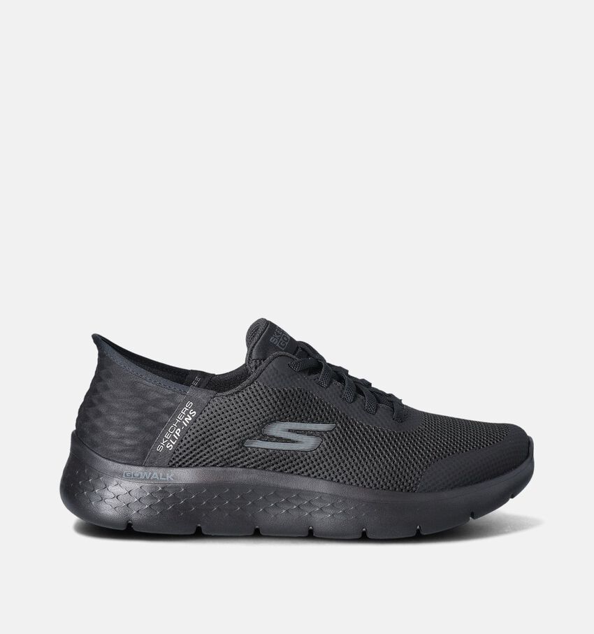 Skechers Slip-ins Go Walk Flex Zwarte Sneakers