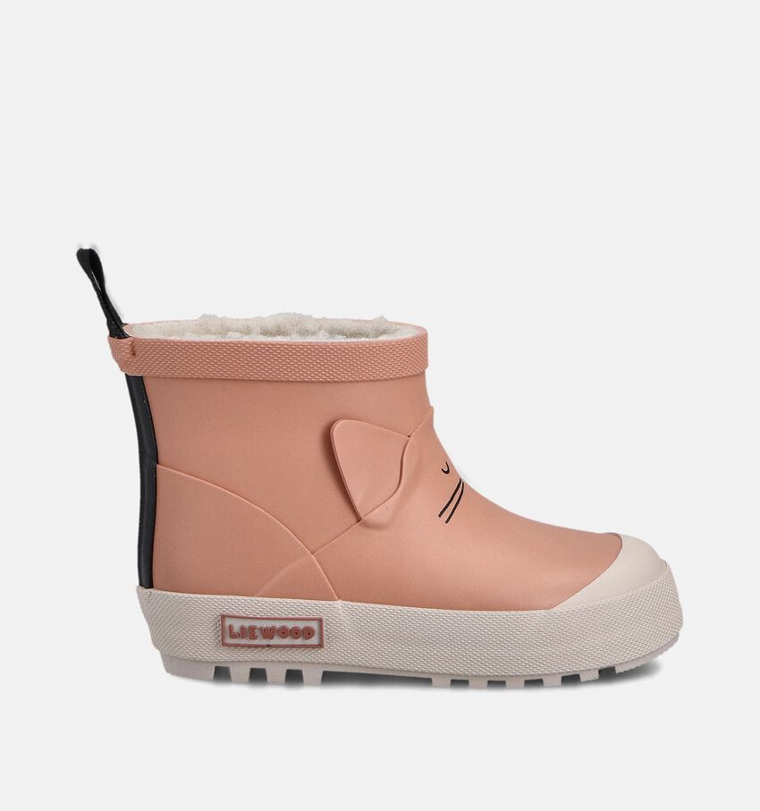 Liewood Jesse Cat Thermo Rainboot Roze Regenlaarzen