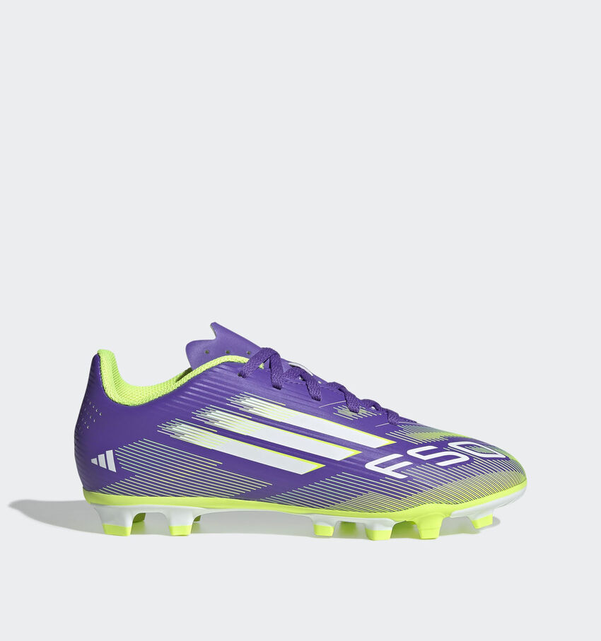 adidas F50 Club FG/MG Paarse Voetbalschoenen