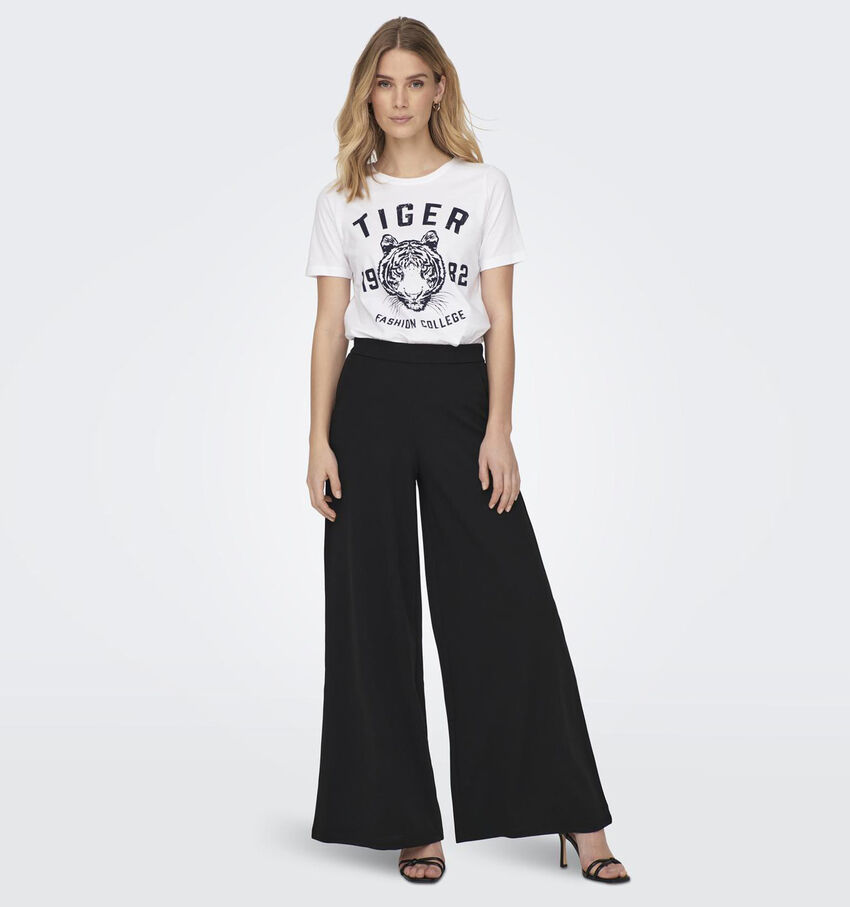 JDY Tanja Life Zwarte Broek