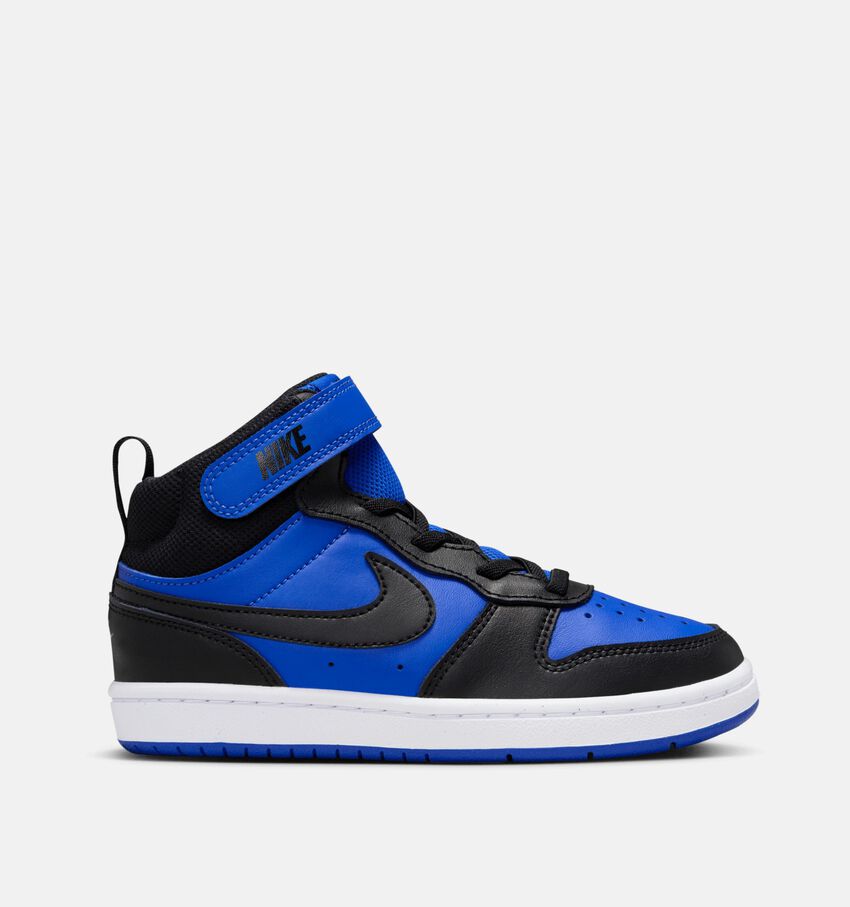Nike Court Borough Mid 2 Blauwe/Zwarte Sneakers
