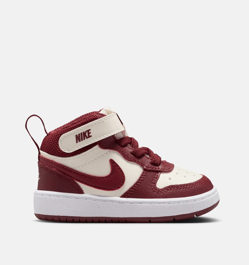 Nike Court Borough Bordeaux Hoge Sneakers