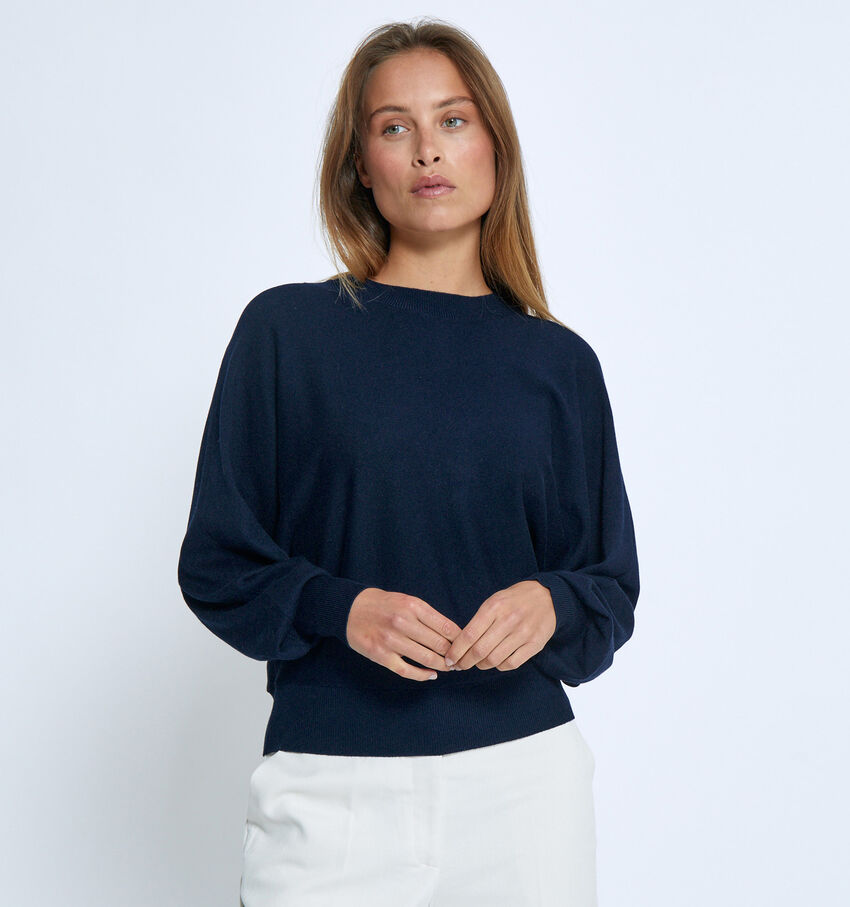 Minus Dana Bat Sleeve Sweatshirt en Bleu