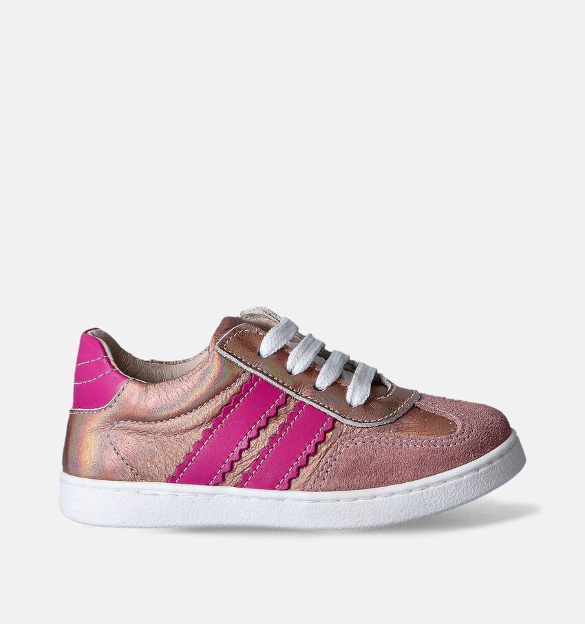 Milo & Mila Rose gold sneakers