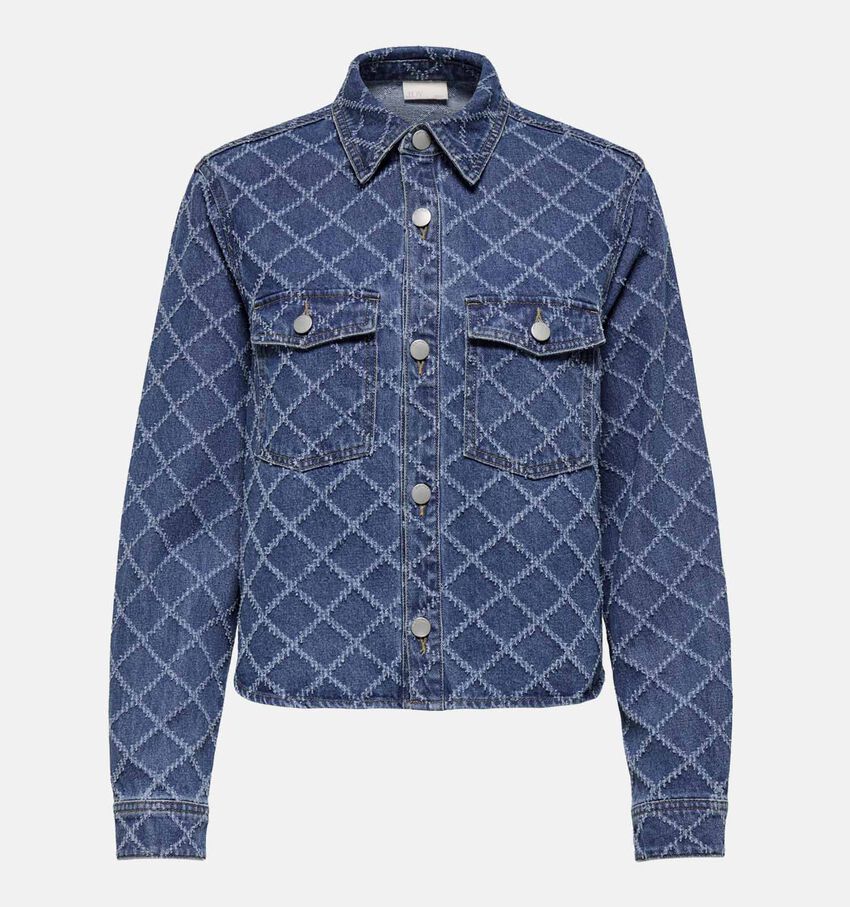 JDY Manteaux courts en Bleu Jeans