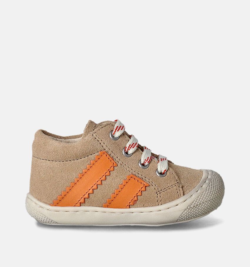 Naturino Macks Suede Beige Babyschoenen