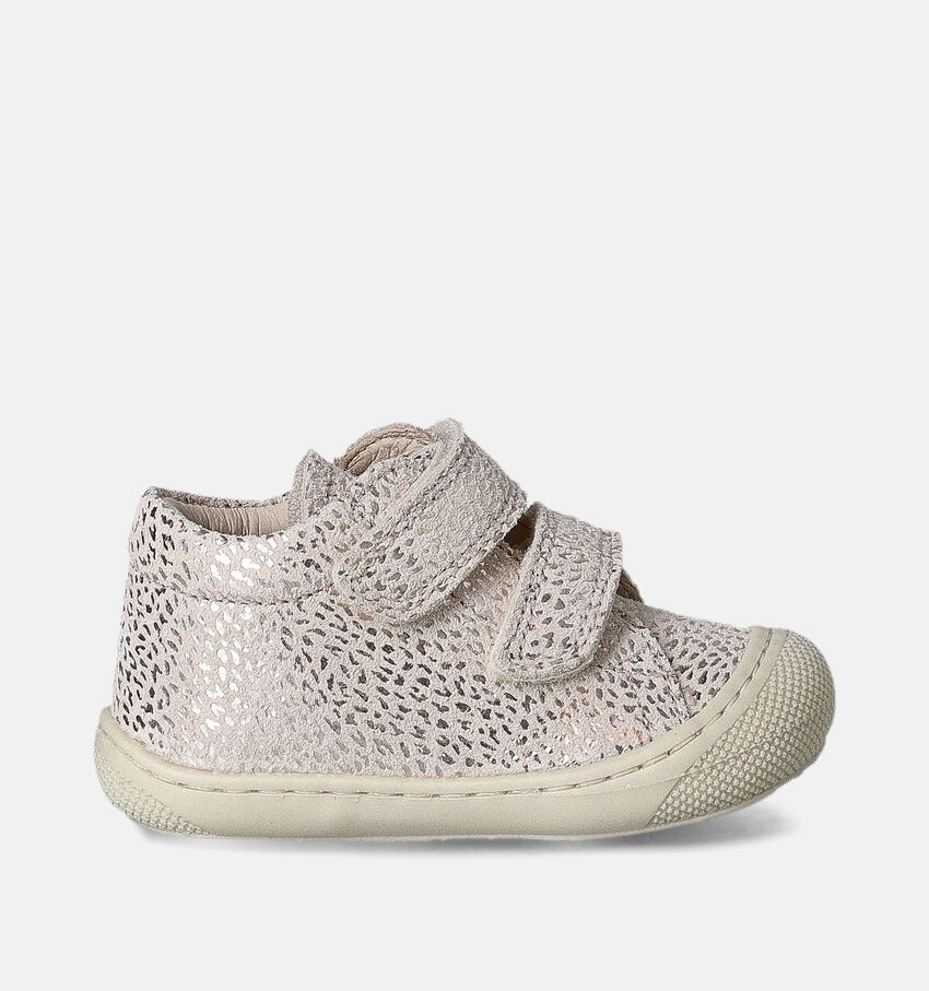 Naturino Cocoon VL Suede Gouden Babyschoenen
