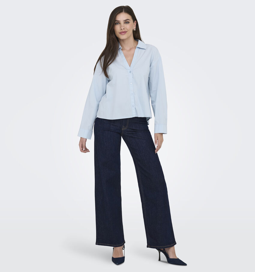 JDY Felina L30 Blauwe Jeansbroek