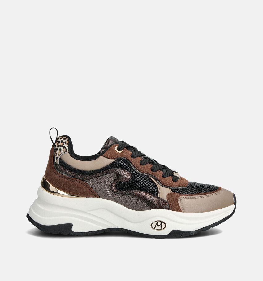Mexx Palma Ora Baskets en Beige/Marron