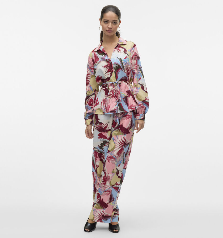 Vero Moda Ruby Fie Pantalon en Rose