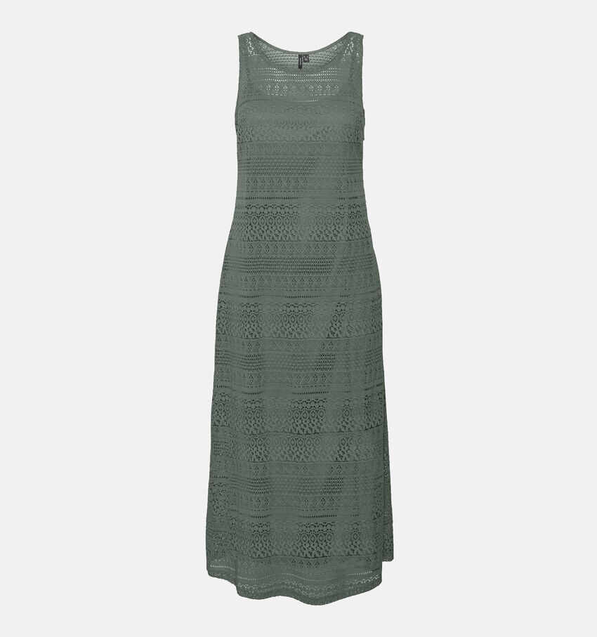 Vero Moda Honey Lace Groene Lange Jurk