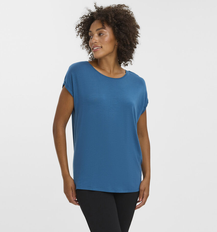 Vero Moda Vmava Blauwe T-shirt