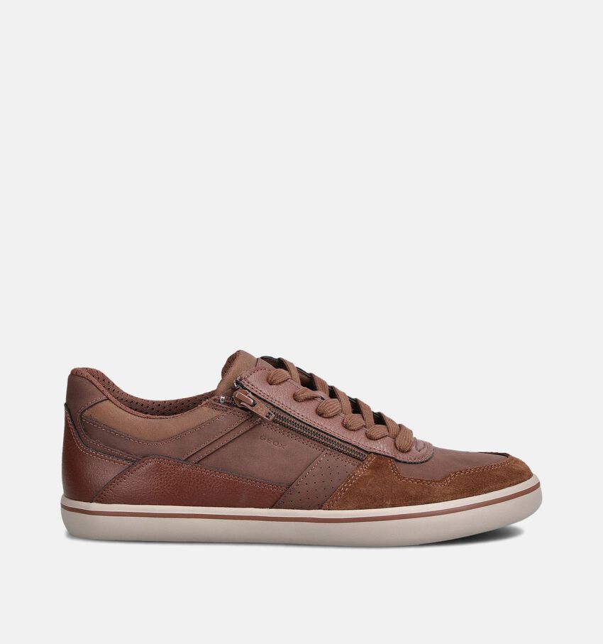 Geox Chaussures plates en Marron