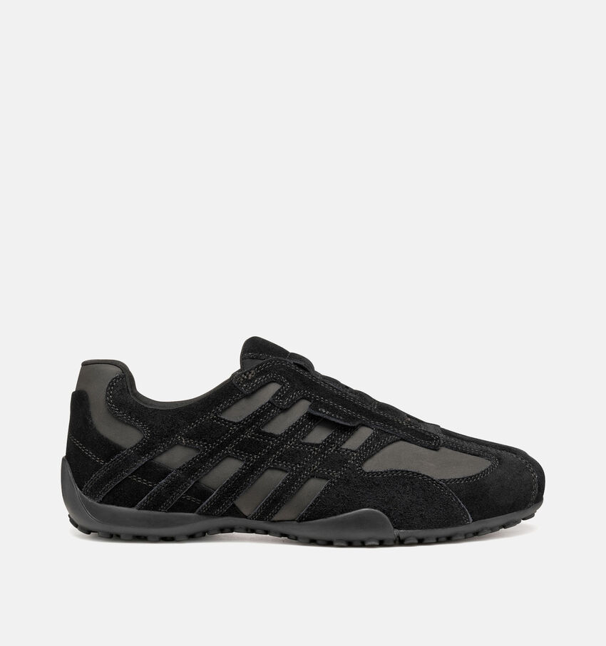 Geox U Snake Zwarte Veterschoenen