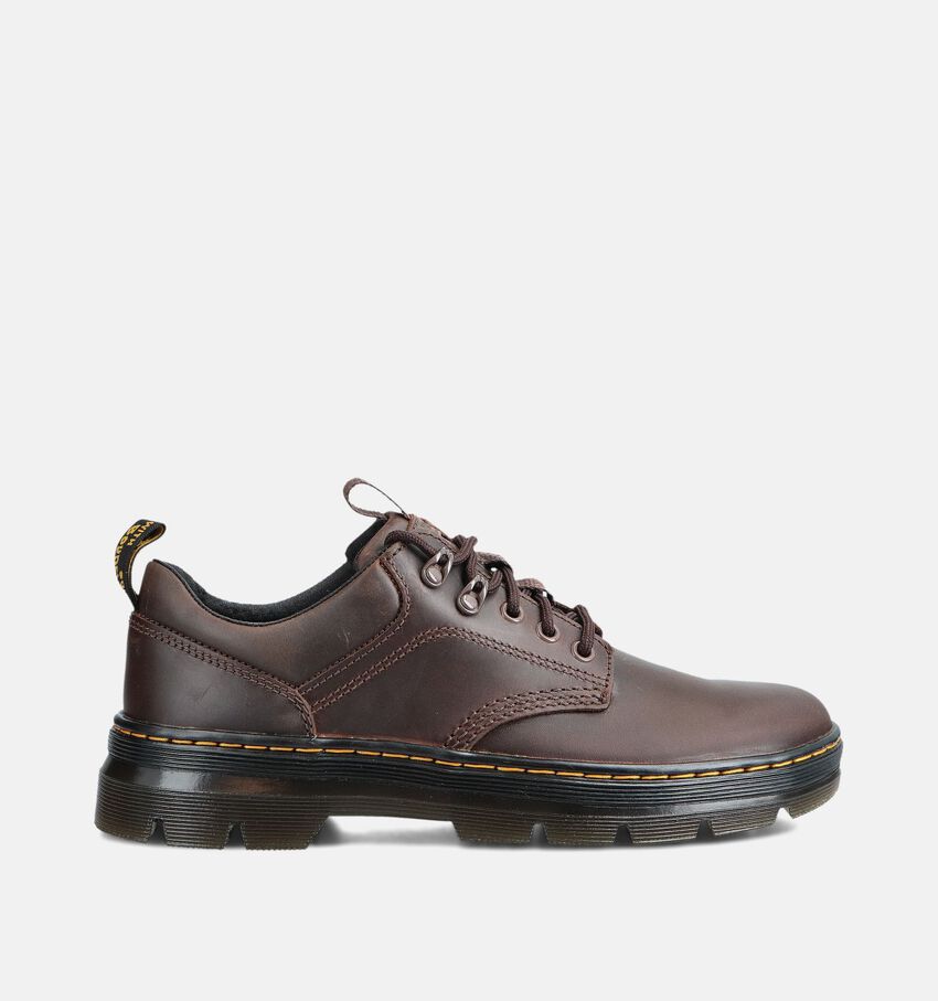Dr. Martens Reeder Leather Chaussures à lacets en Marron