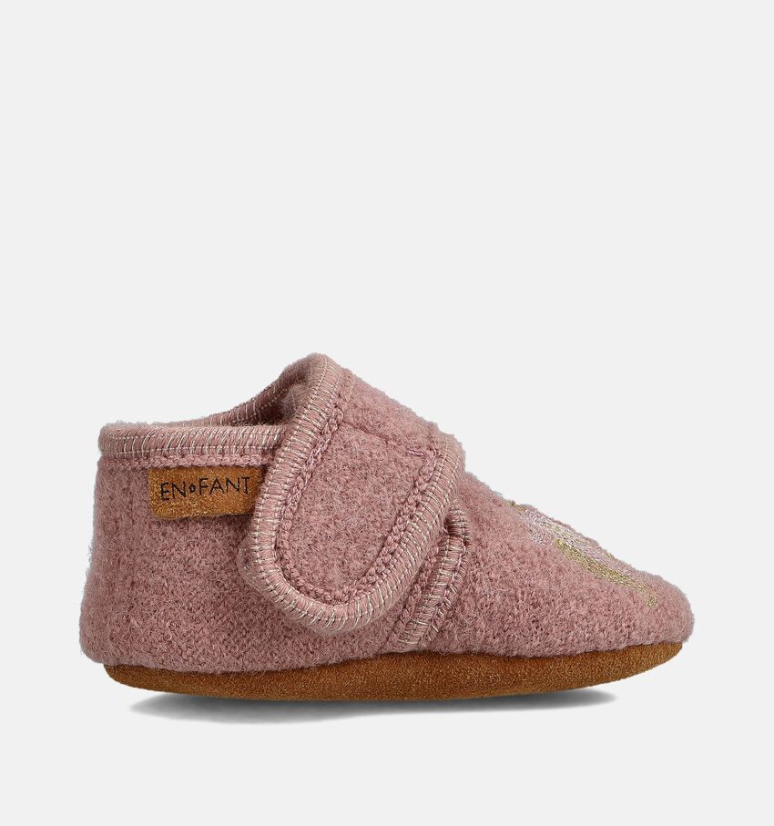 En Fant Roze Babypantoffels En Fant Roze Babypantoffels