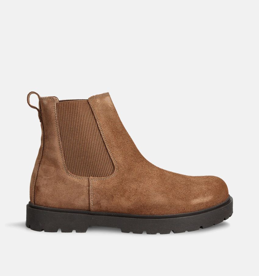 Birkenstock Highwood Mid Bottines Chelsea en Marron
