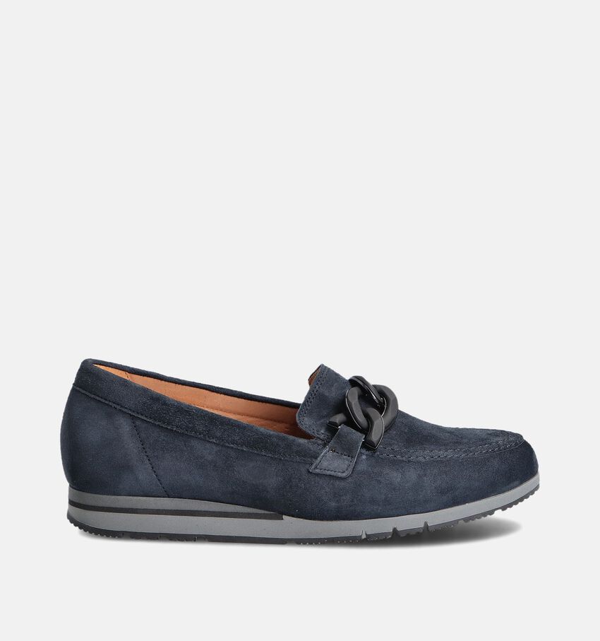 Gabor Donkerblauwe Mocassins