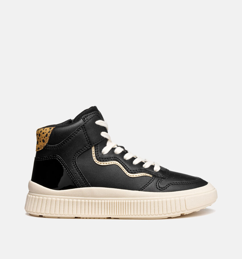 Geox Laquinny Zwarte Hoge Schoenen