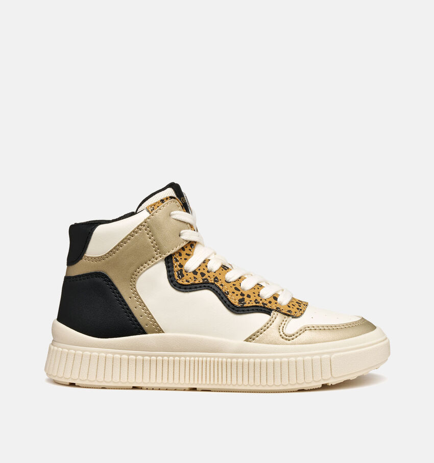Geox Laquinny Chaussures hautes en Or/Blanc