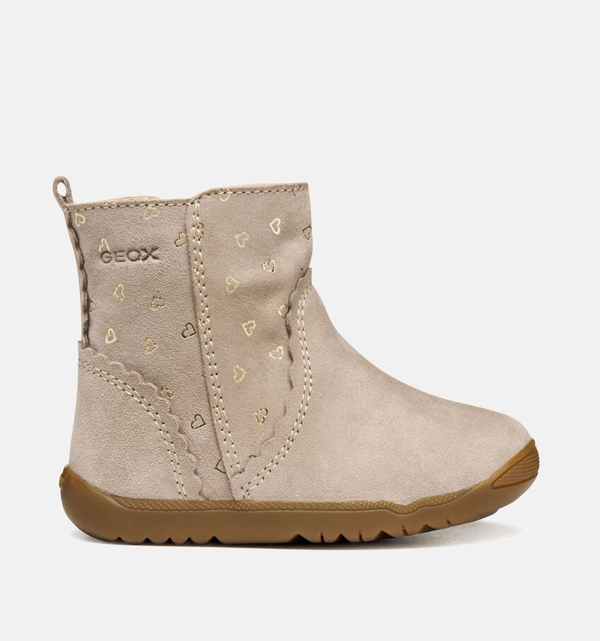 Geox Macchia Bottes hautes en Écru