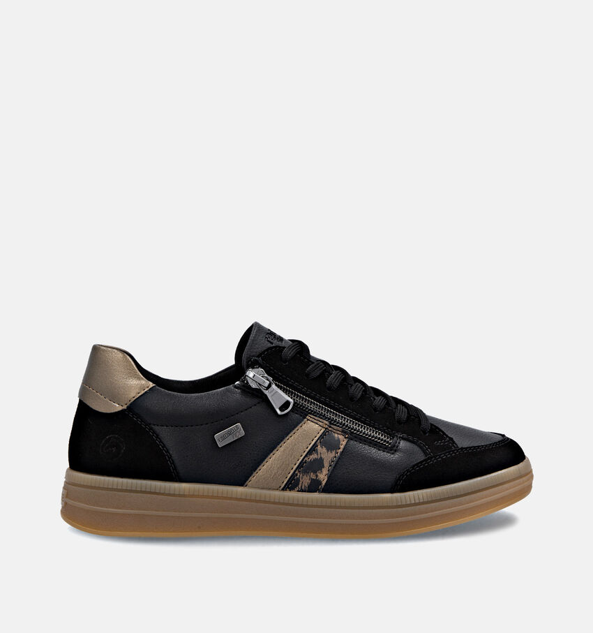 Remonte Chaussures à lacets en Noir/Marron