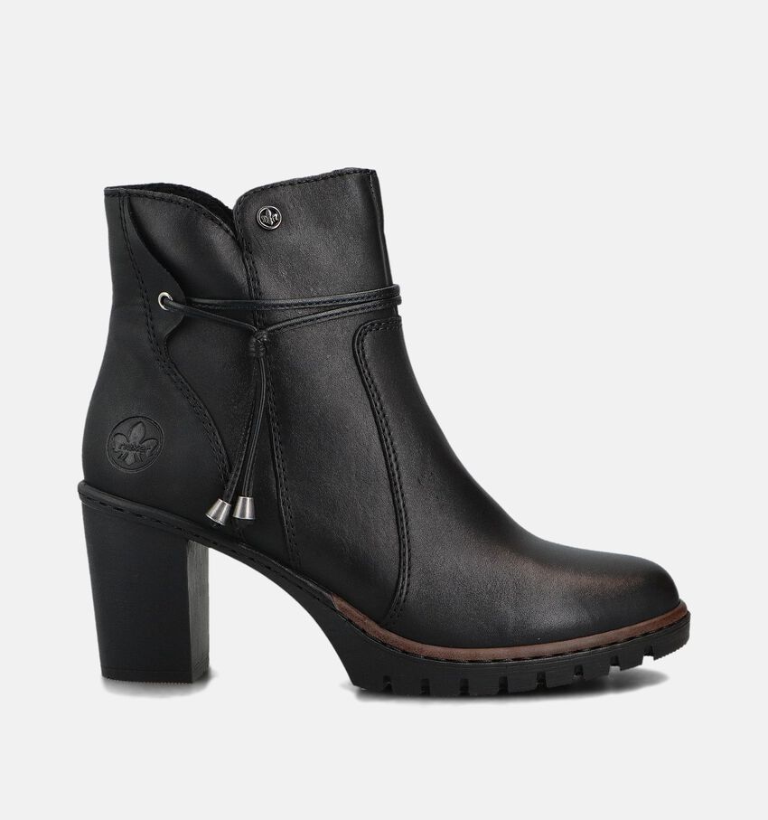 Rieker Bottines à talons en Noir