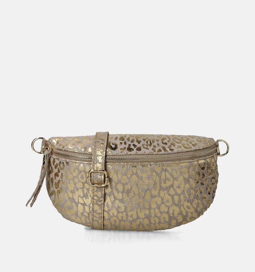 Via Limone Beige Crossbody heuptas