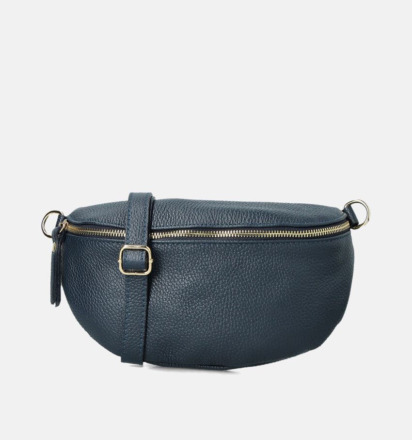 Via Limone Blauwe Crossbody heuptas