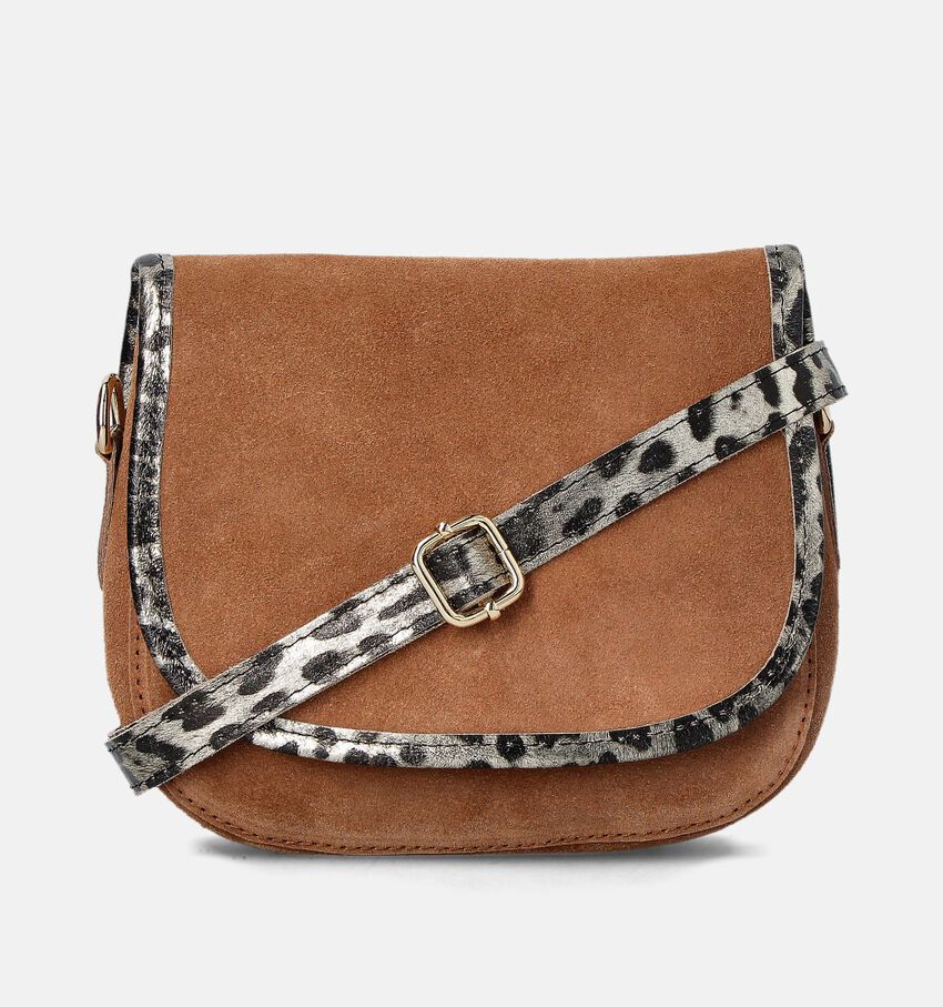Via Limone Bruine Crossbody tas