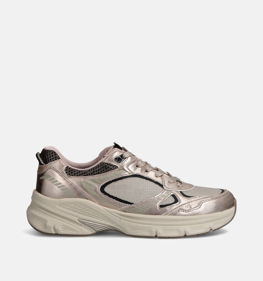 Tamaris Gouden Sportieve Sneakers