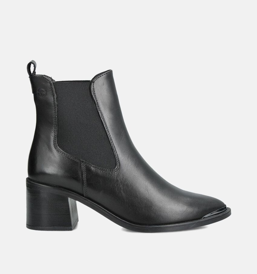 Tamaris Chelsea Bottines à talons en Noir
