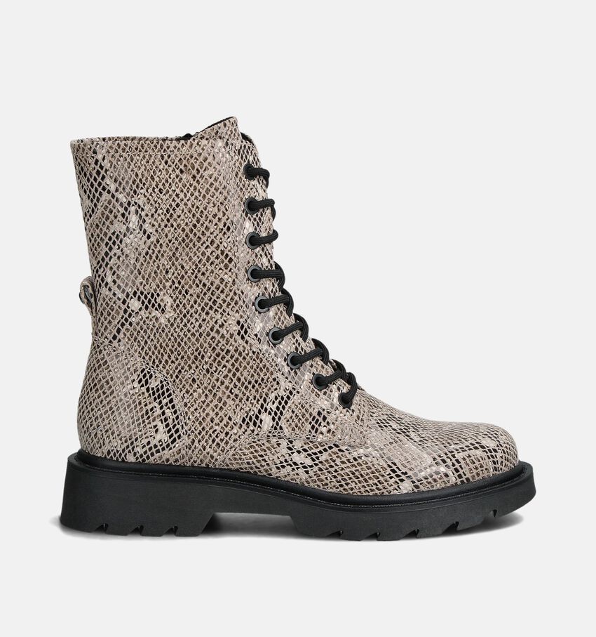 Tamaris Boots à lacets en Beige