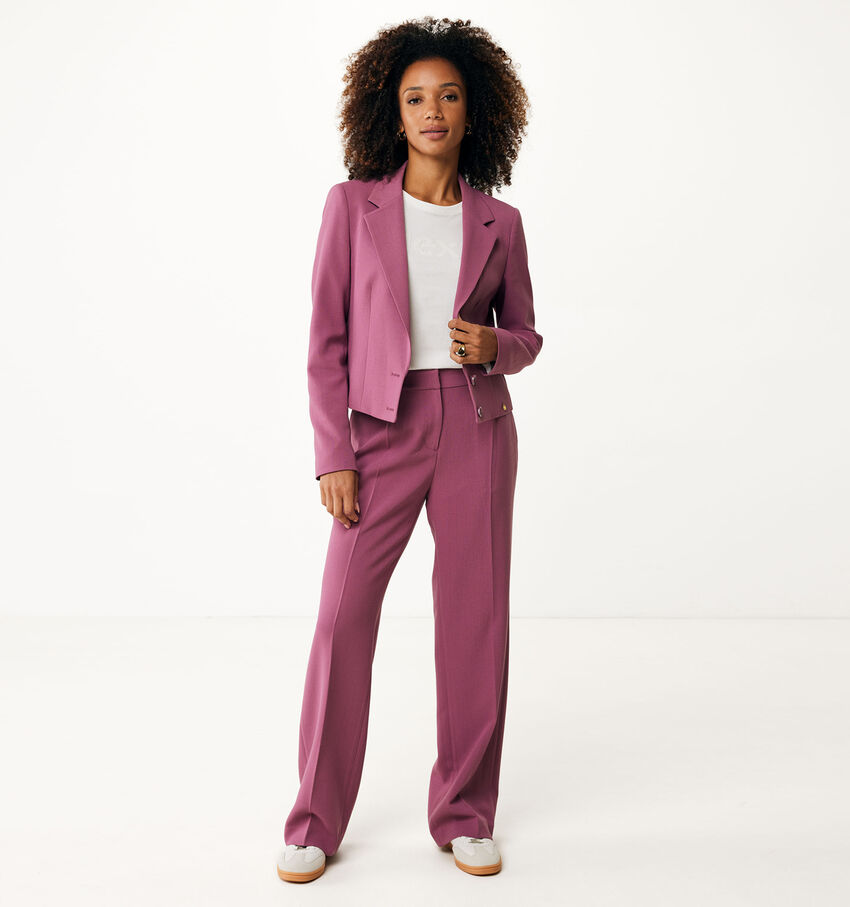 Mexx Pantalon habillé en Mauve