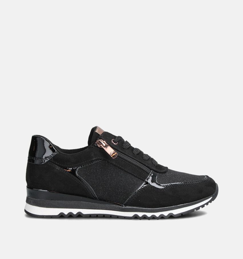 Marco Tozzi Zwarte Sneakers