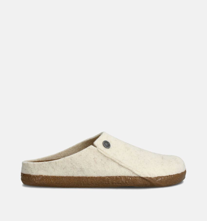 Birkenstock Zermatt Felt Ecru Pantoffels