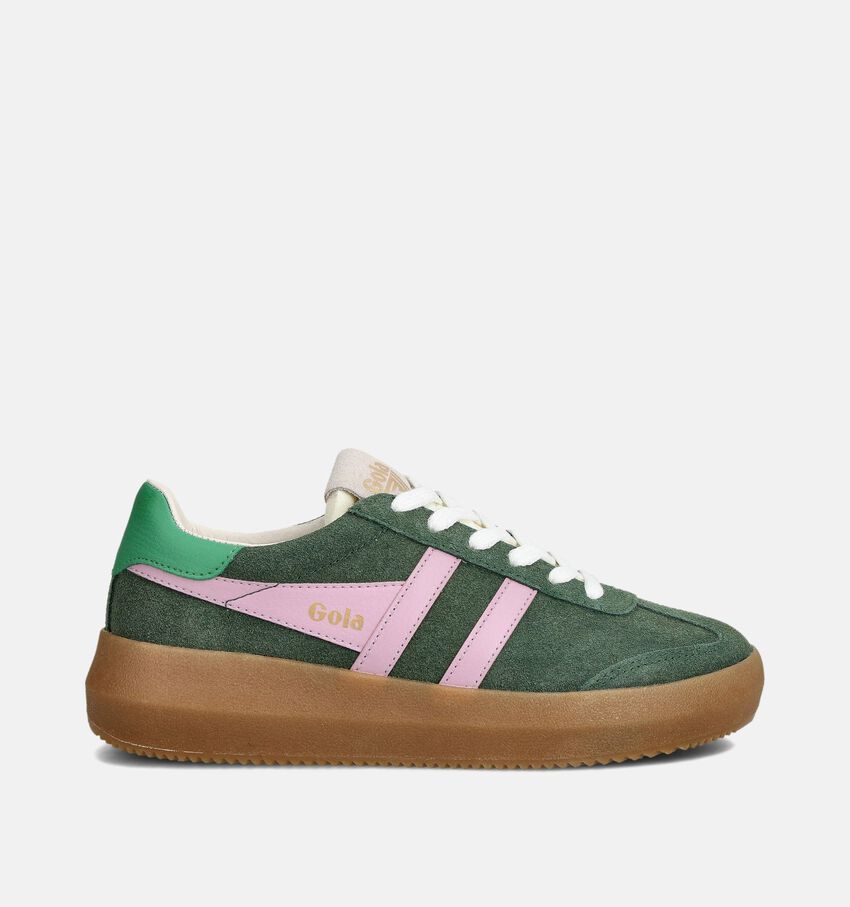 Gola Athena Groene/Roze Sneakers