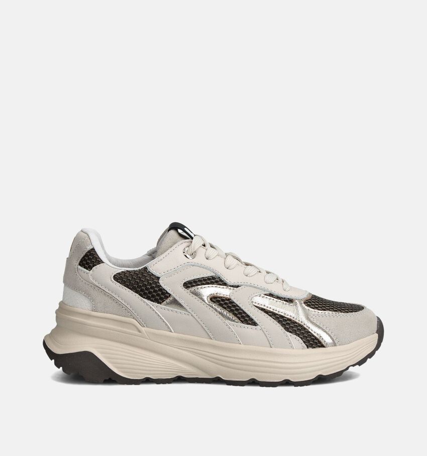 Maruti Dora Ecru/Zwarte Sneakers