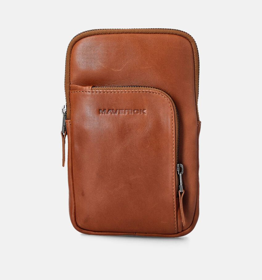 Maverick 821 Sac porté croisé en Cognac