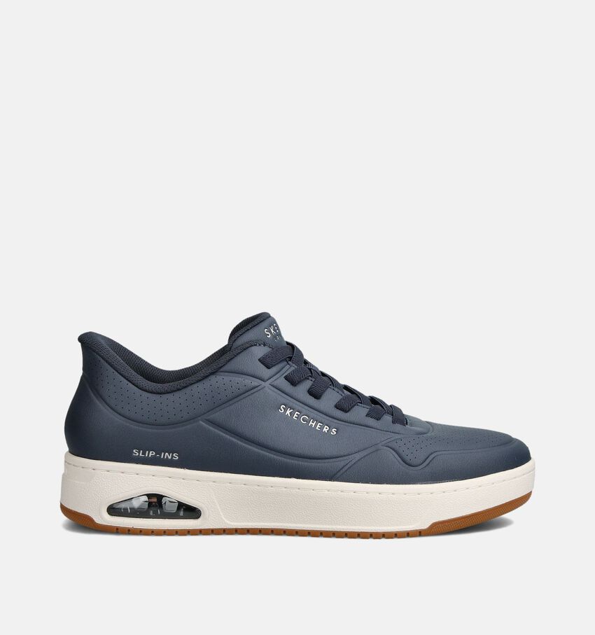 Skechers Uno Blauwe Lage Sneakers