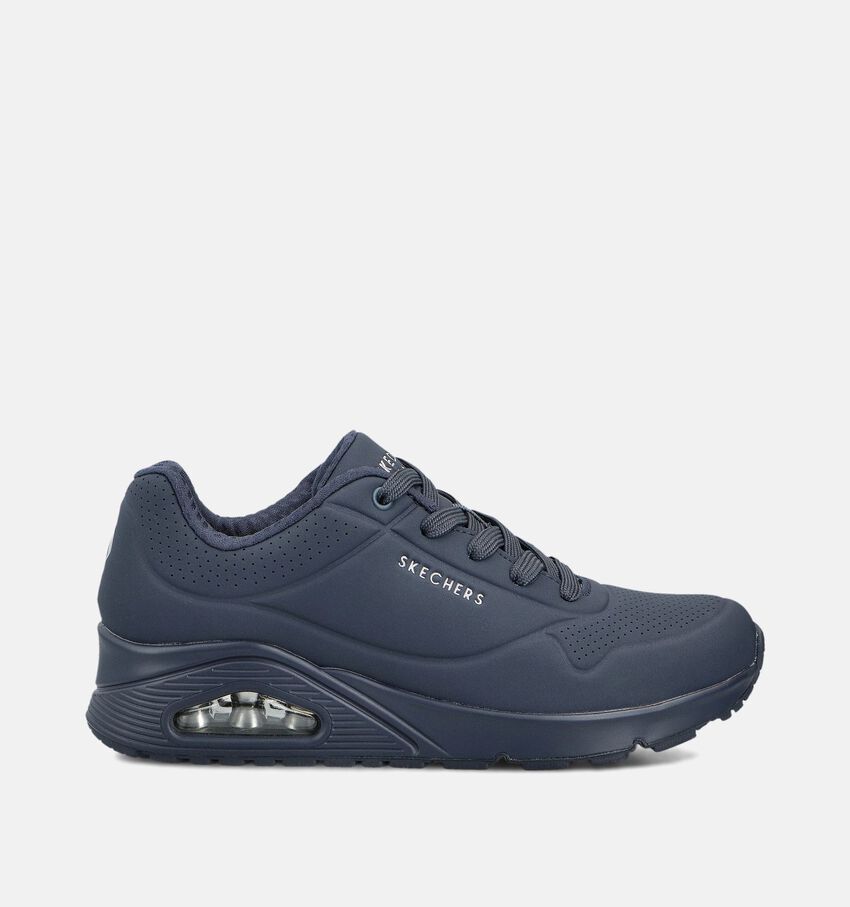 Skechers Uno Stand On Air Blauwe Sportieve Sneakers